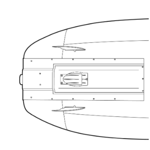 Radinn Carve Tarifa B kit G3 STD + EXT battery pack white 910097AA ηλεκτρική σανίδα