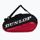 Τσάντα τένις Dunlop CX Performance 8RKT Thermo 65 l μαύρο/κόκκινο 103127