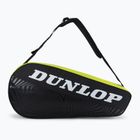 Τσάντα τένις Dunlop D Tac Sx-Club 3Rkt μαύρη και κίτρινη 10325363