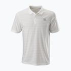 Ανδρικό πουκάμισο τένις Wilson Stripe Polo λευκό WRA789703