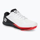 Ανδρικά παπούτσια τένις Wilson Rush Pro Ace λευκό/κόκκινο/κόκκινο παπαρούνας