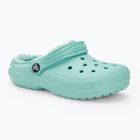 Παιδικές παντόφλες Crocs Classic Lined pure water