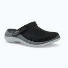 Crocs LiteRide 360 Clog σαγιονάρες μαύρες/πλατινέ γκρι