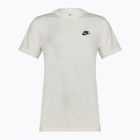 Ανδρικό μπλουζάκι Nike Sportswear Club μαύρο πανί/μαύρο T-shirt