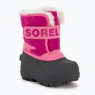 Sorel Snow Commander παιδικές μπότες χιονιού tropical pink/deep blush