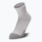 Under Armour Heatgear Quarter αθλητικές κάλτσες 3 ζευγάρια λευκές και γκρι 1353262