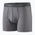 Ανδρικό μποξεράκι Patagonia Essential Boxer Briefs 3" fathom/forge grey