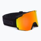 Γυαλιά σκι Salomon S/View μαύρο/ml μεσαίο κόκκινο L47006300