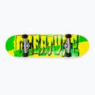 Creature Ripped Logo Micro Sk8 κλασικό skateboard πράσινο και κίτρινο 122099