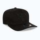New Era Tonal Black 9Fifty Stretch Snap Chicago Bulls καπέλο μαύρο