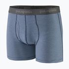 Ανδρικό μποξεράκι Patagonia Essential Boxer Briefs 3" fathom stripe/new navy