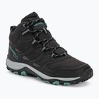 Γυναικείες μπότες πεζοπορίας Merrell West Rim Sport Mid GTX μαύρο