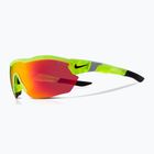 Ανδρικά γυαλιά ηλίου Nike Show X3 Elite L ματ βολτ/κόκκινος καθρέφτης