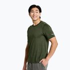 Saucony Stopwatch Graphics ανδρικό πουκάμισο για τρέξιμο πράσινο SAM800280-CIHS3