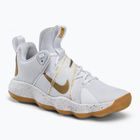 Nike React Hyperset SE παπούτσια βόλεϊ λευκό και χρυσό DJ4473-170
