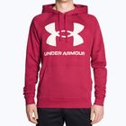 Ανδρικό φούτερ Under Armour Rival Fleece Big Logo HD hoodie κόκκινο και λευκό 1357093