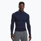 Ανδρικό Under Armour Heat Gear Armour Comp Mock midnight navy/white training longsleeve