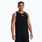 Under Armour Baseline Cotton Tank 003 ανδρικό μπλουζάκι μπάσκετ μαύρο 1361901