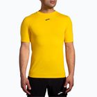 Ανδρικό μπλουζάκι Brooks High Point lemon chrome running shirt