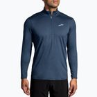 Ανδρικό φούτερ τρεξίματος Brooks Dash 1/2 Zip 2.0 μπλε σχιστόλιθο