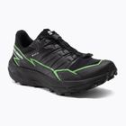 Salomon Thundercross GTX ανδρικά παπούτσια για τρέξιμο μαύρο/πράσινο γκέκο/μαύρο