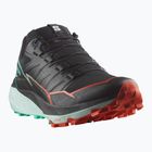 Salomon Thundercross ανδρικά παπούτσια για τρέξιμο μαύρο/τομάτα κεράσι/ηλεκτρικό πράσινο