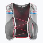 Salomon Advance Skin 5 Set γιλέκο για τρέξιμο castelrock/alloy/neon flame