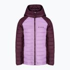 Columbia Powder Lite Hooded gumdrop/marionberry παιδικό πουπουλένιο μπουφάν με κουκούλα