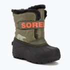 Sorel Snow Commander junior μπότες χιονιού πέτρινο πράσινο/alpine tundra