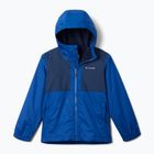 Columbia Rainy Trails II Fleece παιδικό μπουφάν βροχής mountain blue/ collegiate navy slub