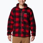 Ανδρικό Columbia Winter Pass Printed Fleece mountain red check