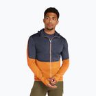 Ανδρικό Icebreaker Merino 200 Realfleece Descender Zip Hoodie γραφίτης/ray trekking φούτερ