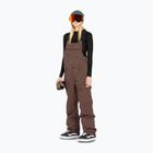 Γυναικείο παντελόνι snowboard Volcom Creston 3D Stretch Bib Overall μαόνι