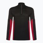 Ανδρικό θερμικό T-shirt Smartwool Merino Sport 1/4 Zip μαύρο SW011538K88
