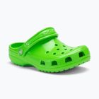 Παιδικές παντόφλες Crocs Classic Neon Highlighter Clog Kids green slime