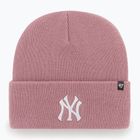 47 Brand MLB New York Yankees Haymaker χειμερινό καπέλο μωβ