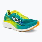 HOKA Rocket X 2 ανδρικά παπούτσια για τρέξιμο μπλε/κίτρινο 1127927-CEPR