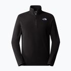 Ανδρικό fleece φούτερ The North Face 100 Glacier 1/4 Zip μαύρο