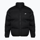 Ανδρικό μονωμένο μπουφάν Nike Sportswer Club Puffer μαύρο/λευκό