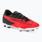 Nike Jr Phantom GX Club FG/MG φωτεινό βυσσινί/μαύρο/λευκό παιδικά ποδοσφαιρικά παπούτσια