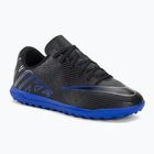 Παιδικά ποδοσφαιρικά παπούτσια Nike JR Mercurial Vapor 15 Club TF μαύρο/χρώμιο/υπέροχο πραγματικό