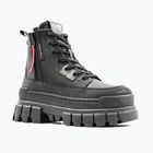 Γυναικεία Palladium Revolt Boot Zip Lth μαύρο/μαύρο