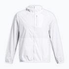 Ανδρικό μπουφάν για τρέξιμο Under Armour Phantom Windbreaker white/distant gray/halo gray