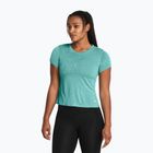Under Armour Streaker Splatter γυναικείο αθλητικό μπλουζάκι για τρέξιμο ακτινωτό τυρκουάζ/ανακλαστικό