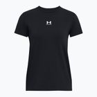 Under Armour γυναικεία μπλούζα Rival Core hydro μαύρο/λευκό t-shirt