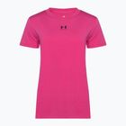 Under Armour Off Campus Core άστρο ροζ/μαύρο γυναικείο μπλουζάκι προπόνησης