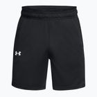 Under Armour Zone 7" ανδρικό σορτς μπάσκετ μαύρο/λευκό/λευκό