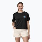 Γυναικείο T-shirt Patagonia Unity Fitz Easy Cut Responsibili μελάνι μαύρο