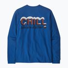 Ανδρικό Patagonia Chill Responsibili Longsleeve ατελείωτο μπλε