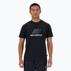 Ανδρικό t-shirt New Balance Graphic V Flying μαύρο